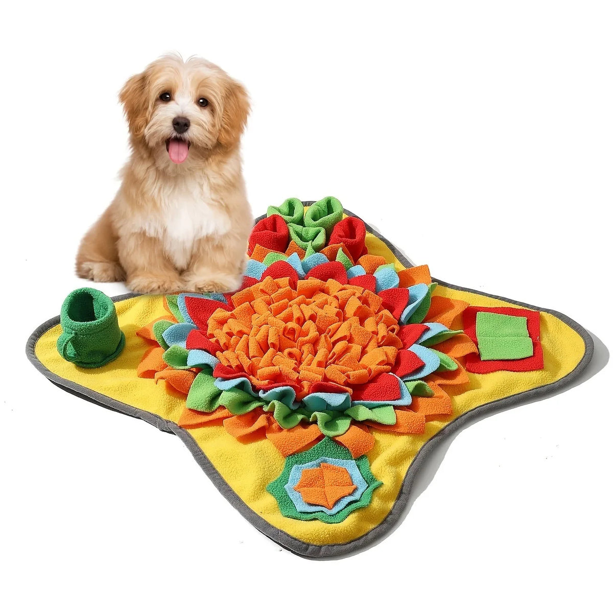 Dog Snuffle Mat – Interactive Treat & Foraging Puzzle