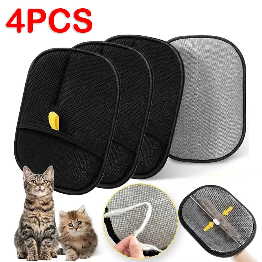 Pet Hair Remover Glove – Reusable Fur & Lint Cleaning Mitt