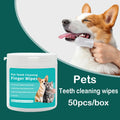 Pet Dental Finger Wipes – Easy Teeth Cleaning for Dogs & Cats