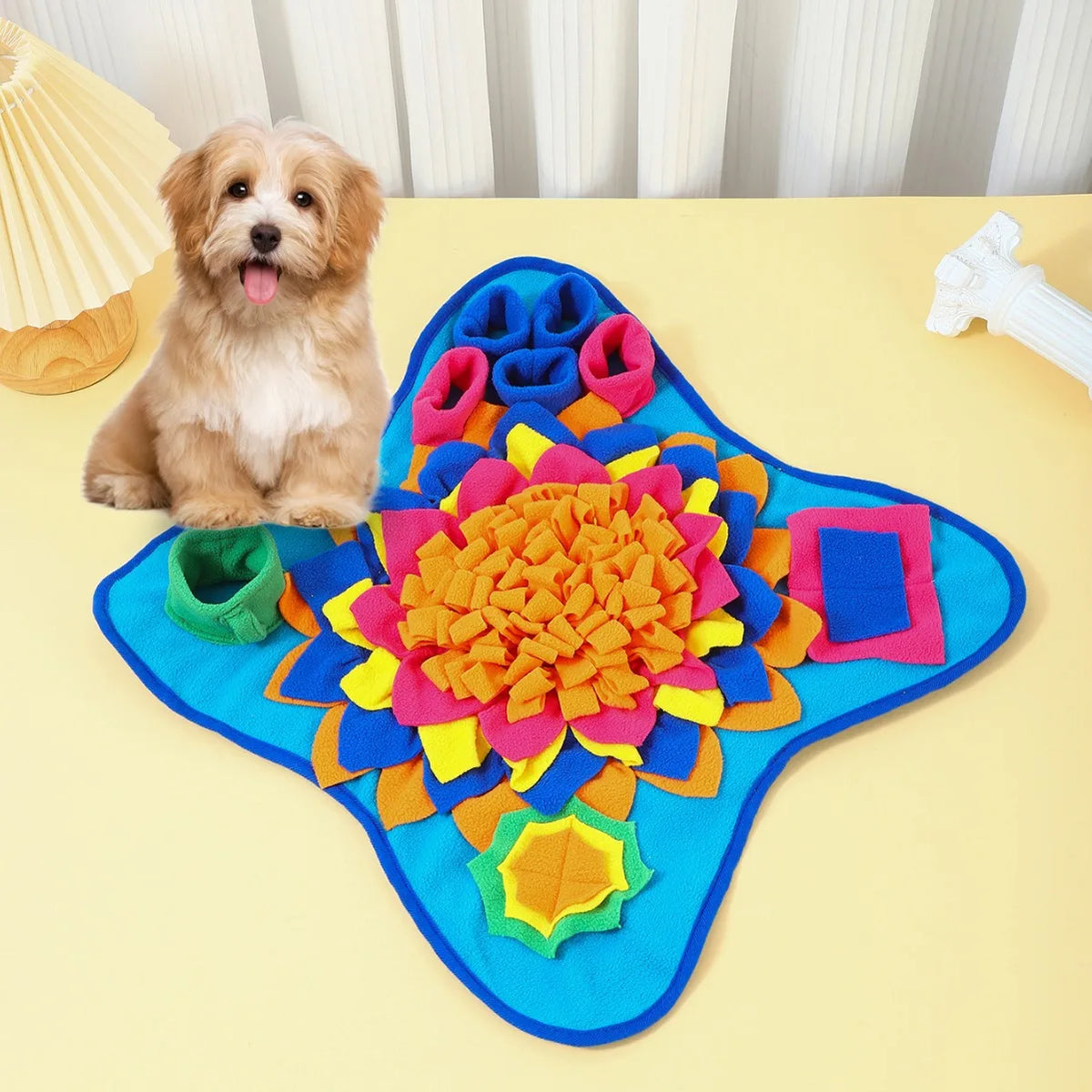 Dog Snuffle Mat – Interactive Treat & Foraging Puzzle