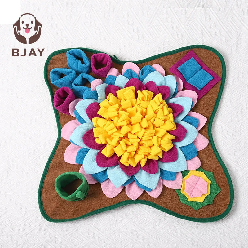 Dog Snuffle Mat – Interactive Treat & Foraging Puzzle